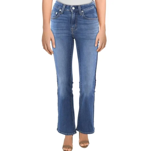 725 Contrast Trim Denim Bootcut Jeans