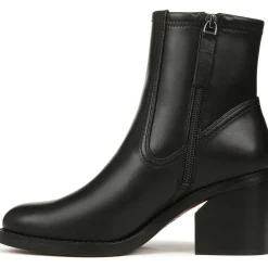 Abril Faux Leather Short Mid-Calf Boots