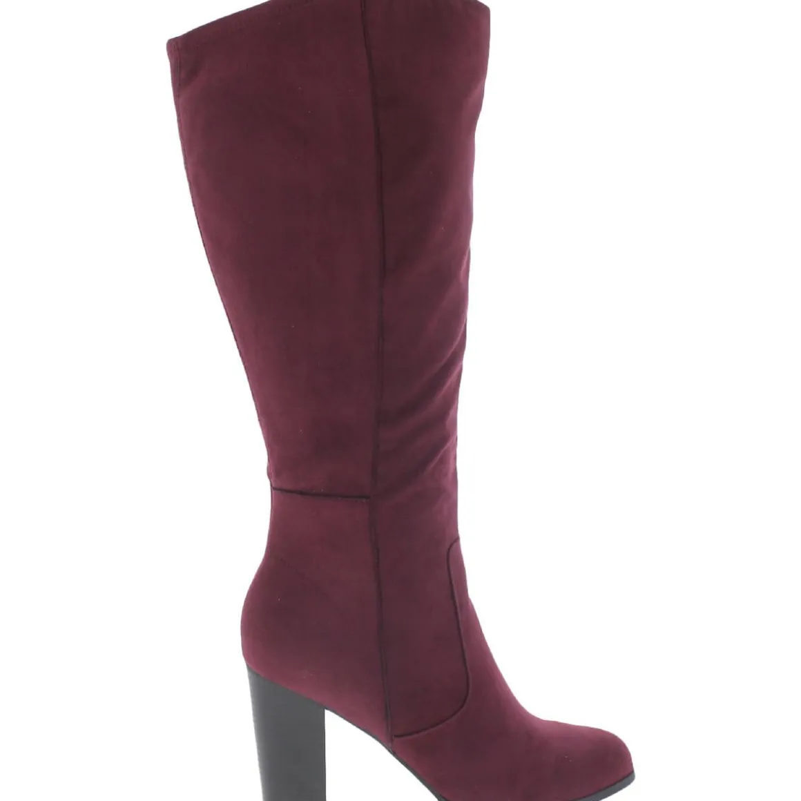 Addyy Faux Suede Wide Calf Knee-High Boots