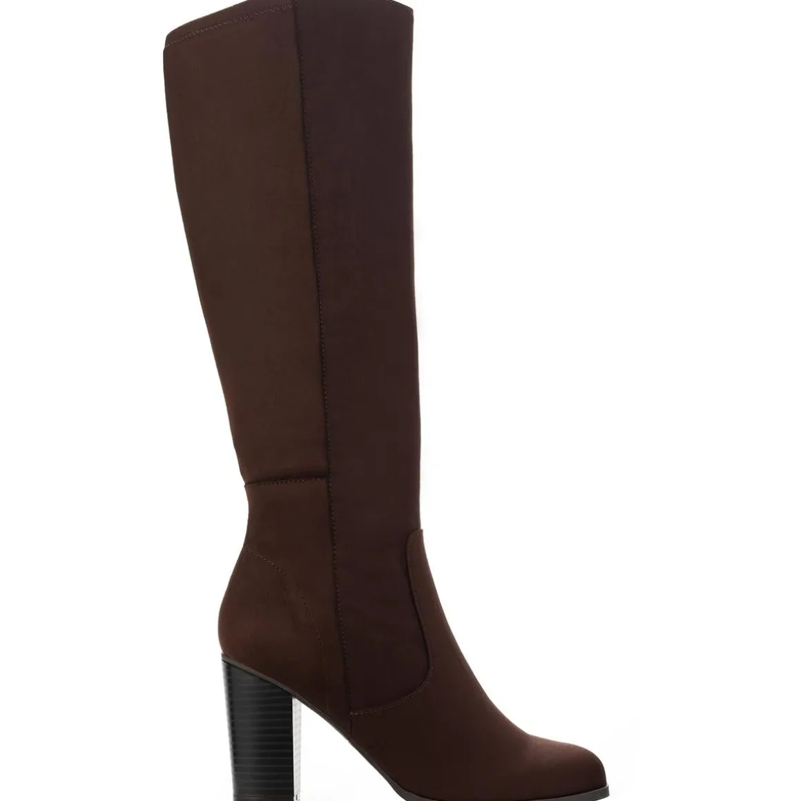 Addyypwc Faux Leather Wide Calf Knee-High Boots