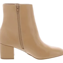 ADRIA Faux Leather Ankle Boots