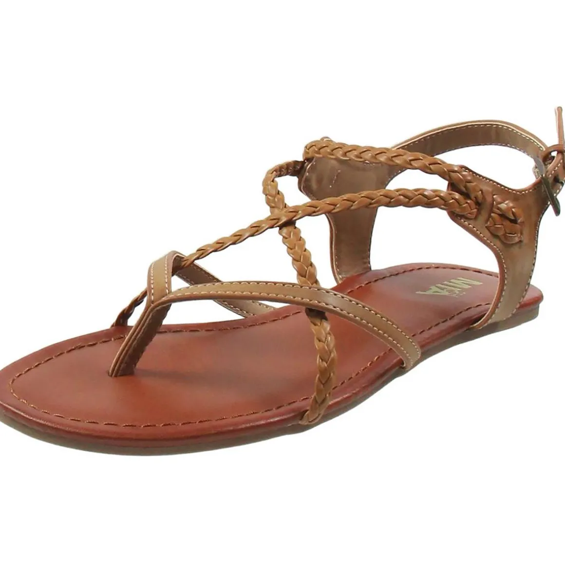 Adrianna Criss-Cross Thong Sandals