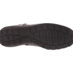 Aerial Leather Low Heel Ankle Boots