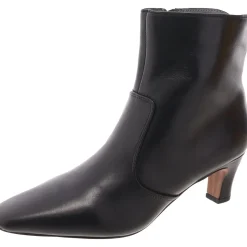 Alexandria Suede Square Toe Booties