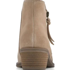 Altos Suede Block Heel Ankle Boots