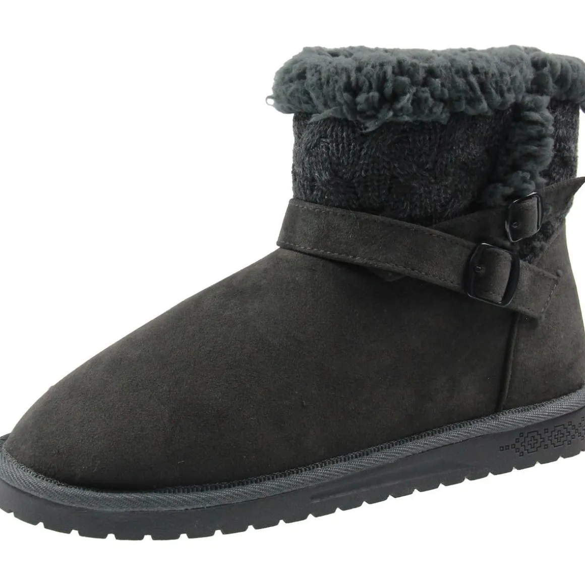 Alyx Faux Fur Lined Faux Suede Winter & Snow Boots