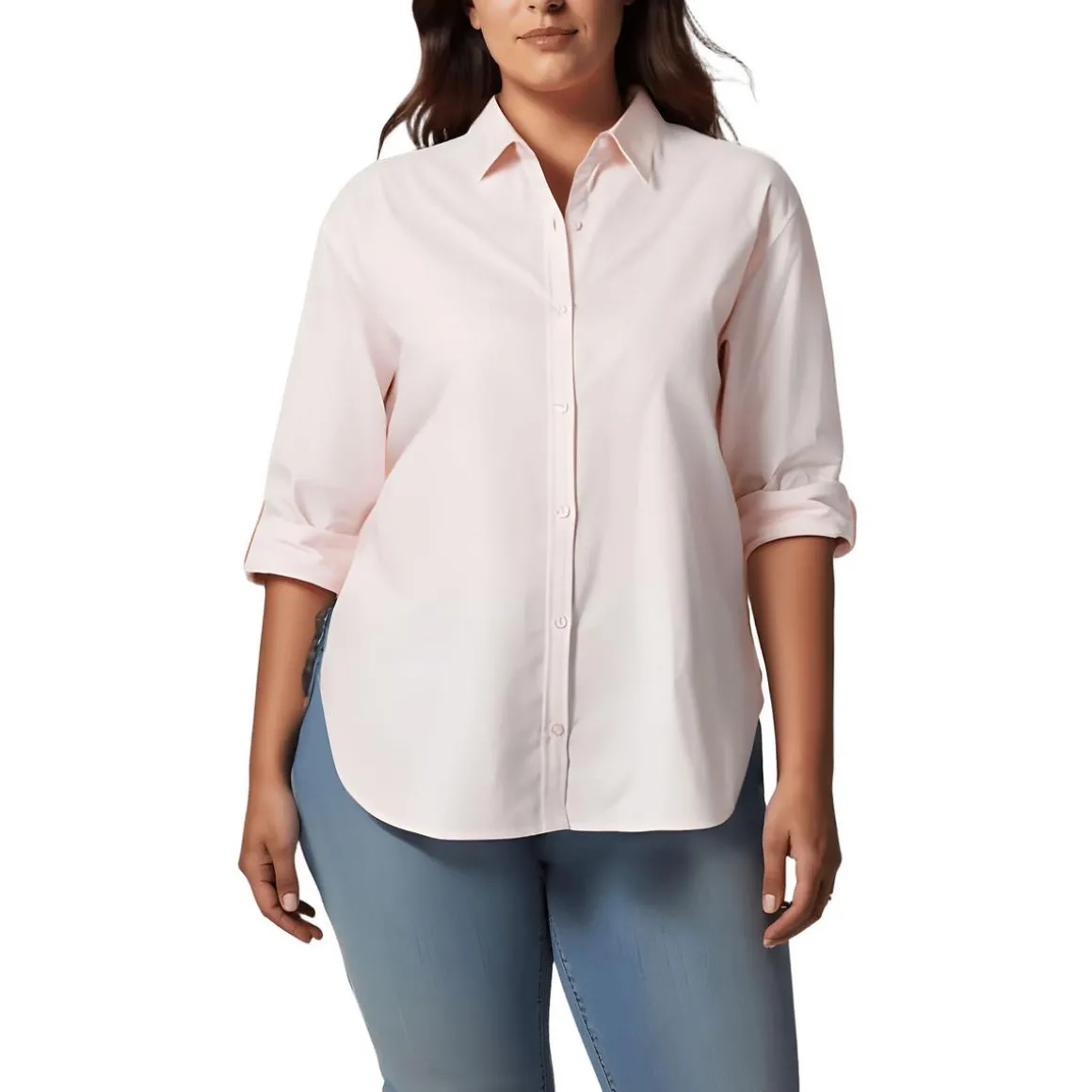 Amanda Collared Button-Down Top
