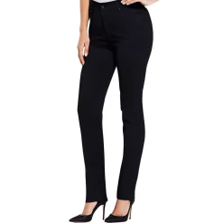 Amanda Mid Rise Slimming Tapered Leg Jeans