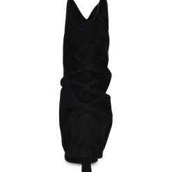 AMAZIN 2 Faux Suede Pointed Toe Knee-High Boots