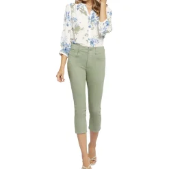 Ami Crop Denim Skinny Jeans