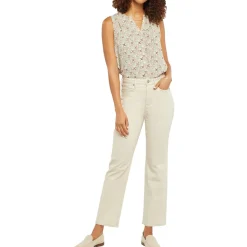 Ankle Relaxed Straight Leg Jeans