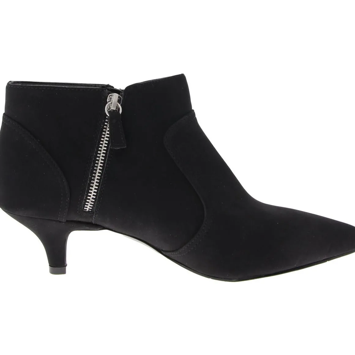 Annalee Faux Leather Pointed Toe Ankle Boots