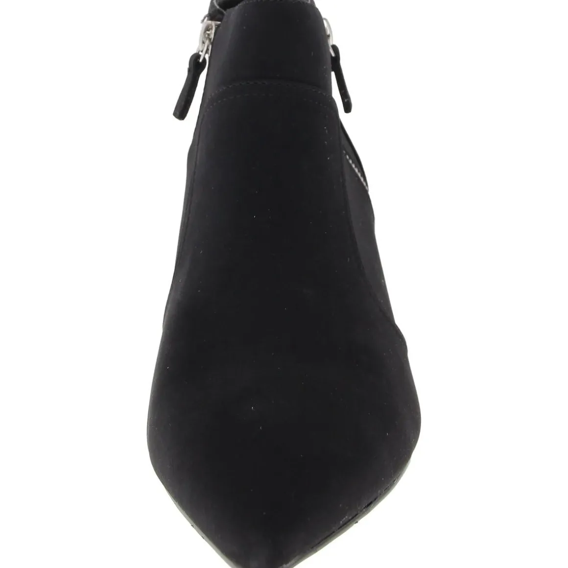 Annalee Faux Leather Pointed Toe Ankle Boots