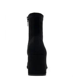 ANOUK Faux Suede Laceless Wedge Boots