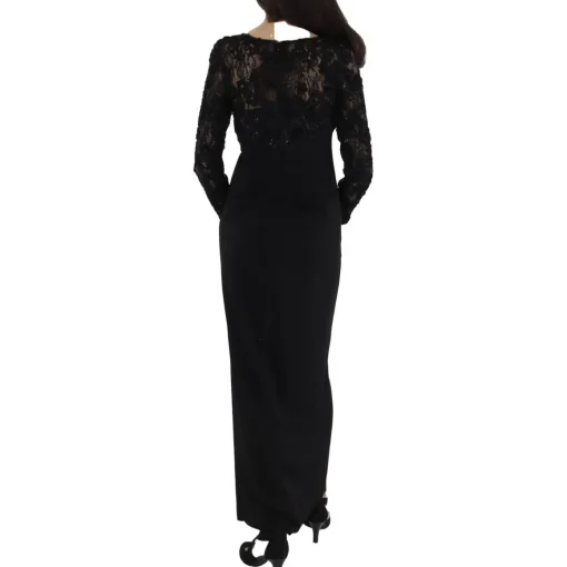 Applique Evening Dress