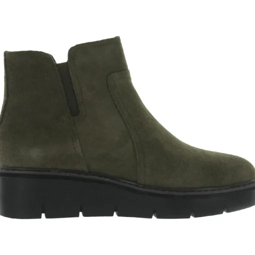 Arabell Zip Suede Ankle Chelsea Boots