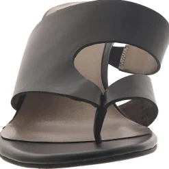 Arden Faux Leather Thong Heel Sandals