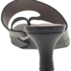 Arden Faux Leather Thong Heel Sandals