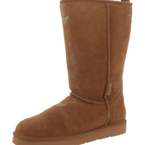 Argali 11" Suede Pull On Mid-Calf Boots