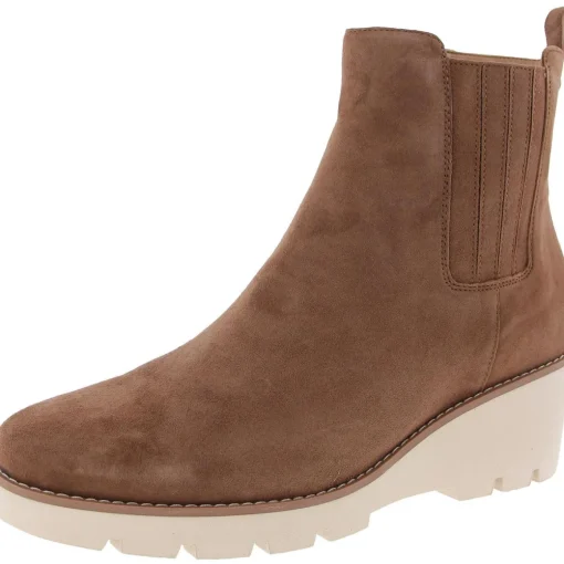 Aria Leather Zipper Ankle Boots