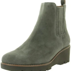 Aria Leather Zipper Ankle Boots