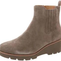 Aria Leather Zipper Ankle Boots