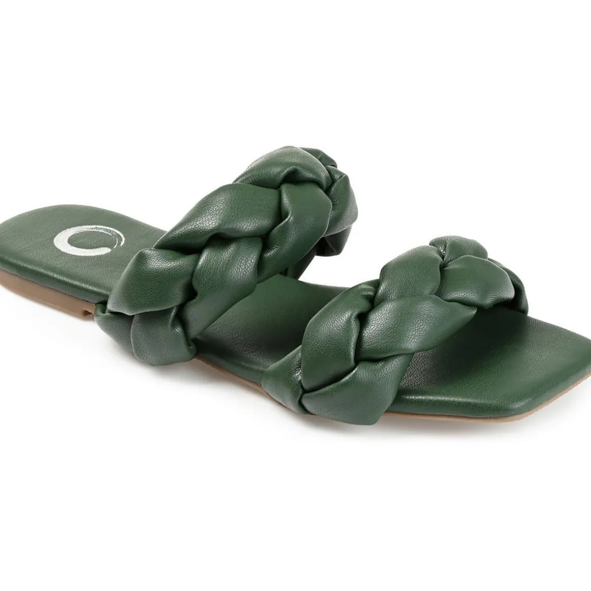 Arietta Slip On Open Toe Slide Sandals