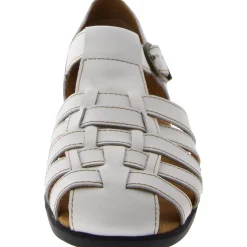 Aruba Leather Slip On Flats