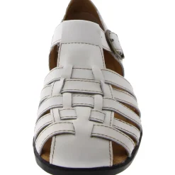 Aruba Leather Slip On Flats