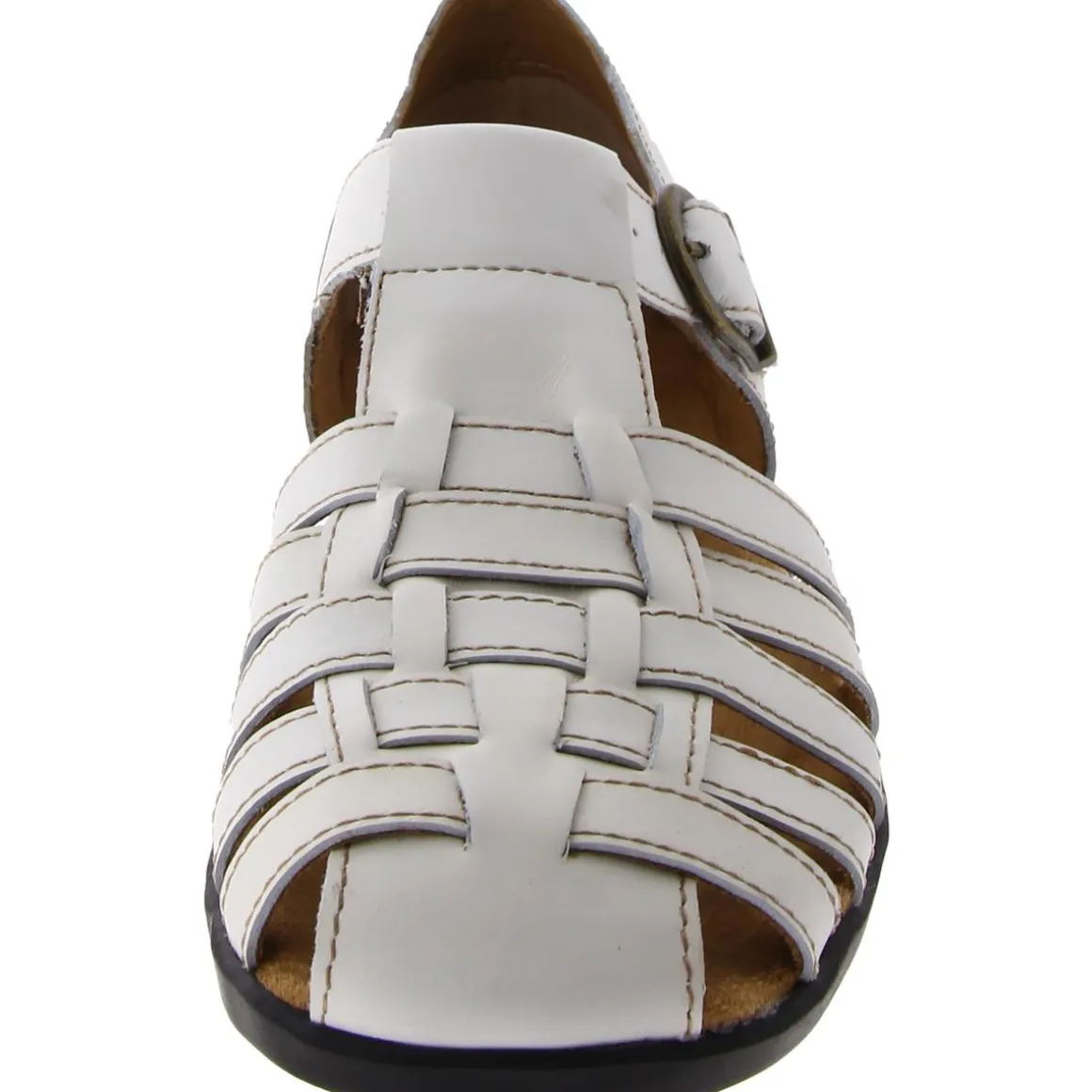 Aruba Leather Slip On Flats