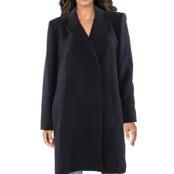 Asymmetric Wool Wool Coat