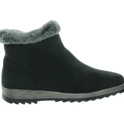 Bacilia Faux Fur Suede Ankle Boots
