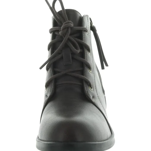 Becker Faux Leather Ankle Booties