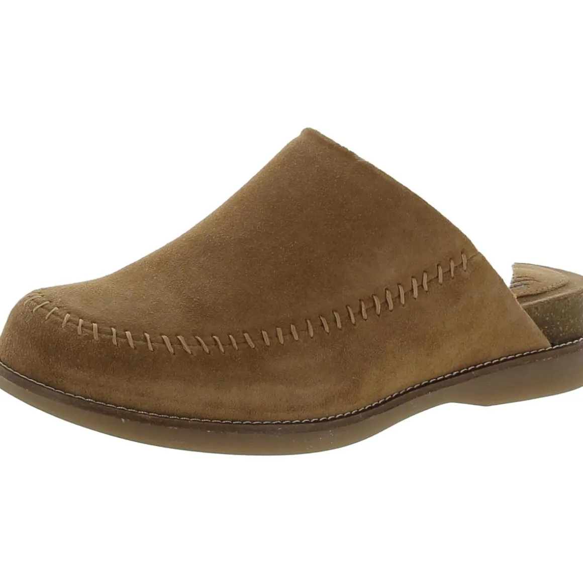 Bellflower Suede Shearling Lined Slide Slippers
