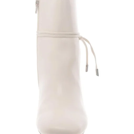 Beverley Faux Leather Square Toe Booties