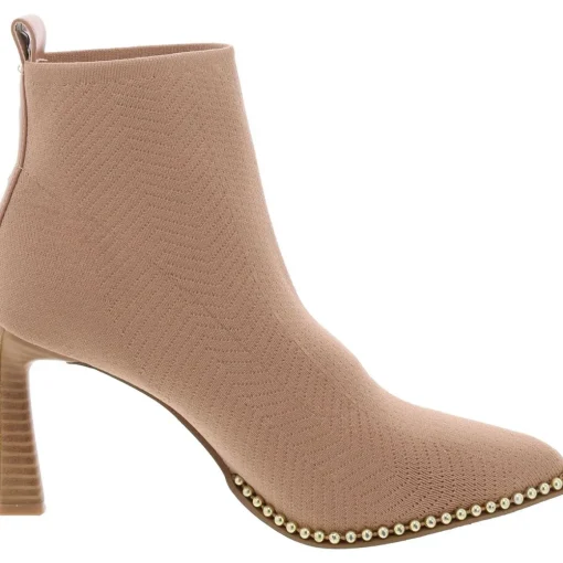 Beya Beaded Pointed Toe Booties