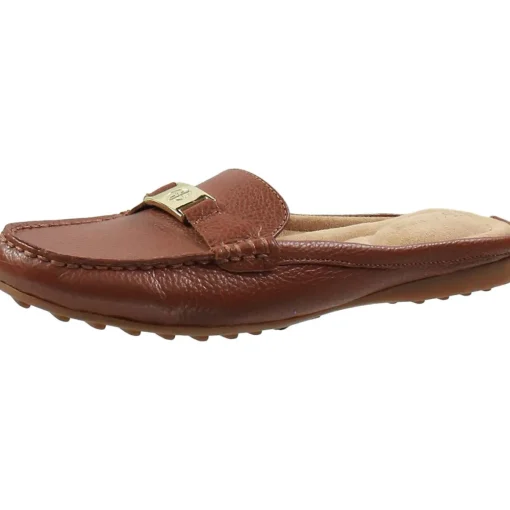 BHFO Monogram Leather Moccasins