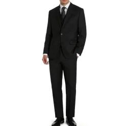 Big & Tall Kaplan Stretch Wool Two-Button Blazer