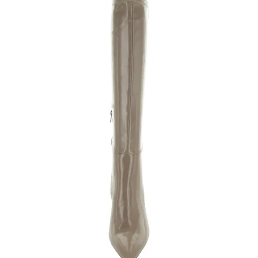 Block Heel Knee-High Boots