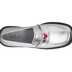 Block Heel Loafers