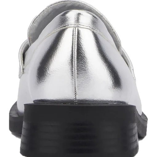Block Heel Loafers