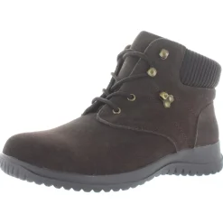 Boston Ribbed Trim Cold Weather Winter Boots