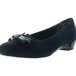 Bow Leather Pumps
