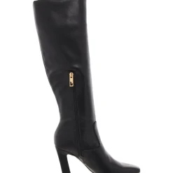 Bowman Zipper Faux Leather Knee-High Boots