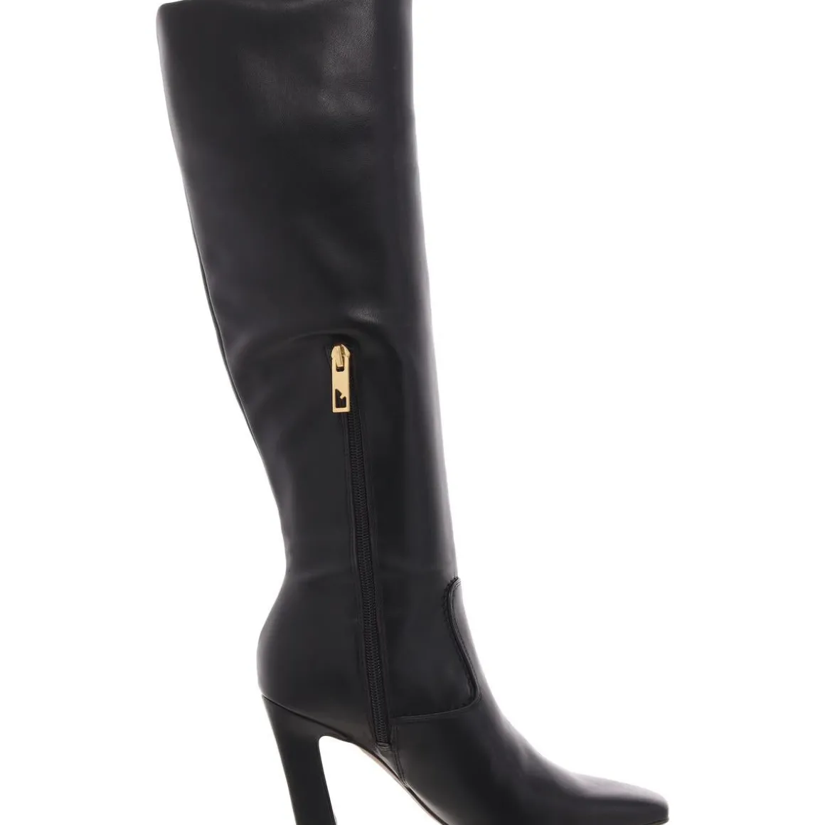 Bowman Zipper Faux Leather Knee-High Boots