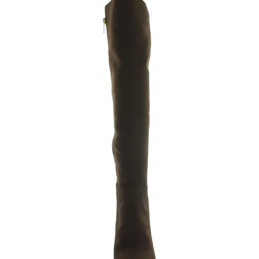 Braden Faux Suede Zip Up Over-The-Knee Boots