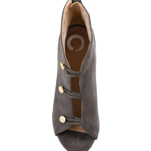 Brecklin Faux Suede Booties