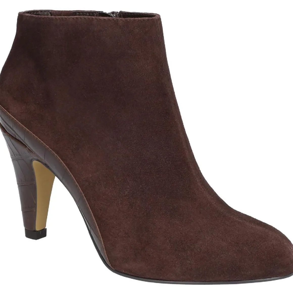 Brennan Suede Round Toe Ankle Boots