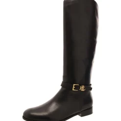 Brooke Tall Leather Riding Knee-High Boots