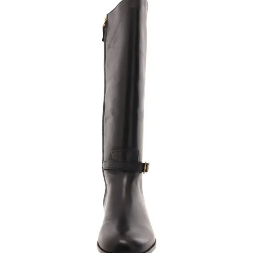 Brooke Tall Leather Riding Knee-High Boots